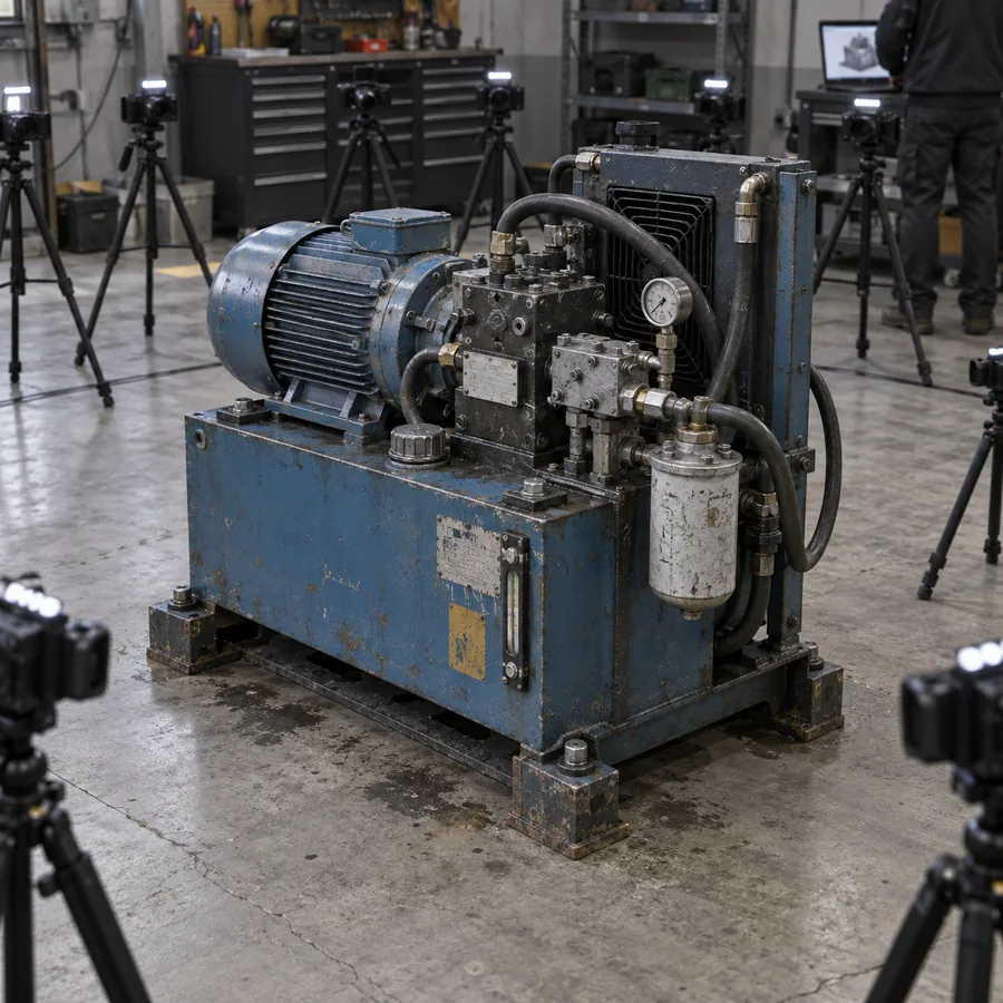 Vintage camera 3D reconstruction