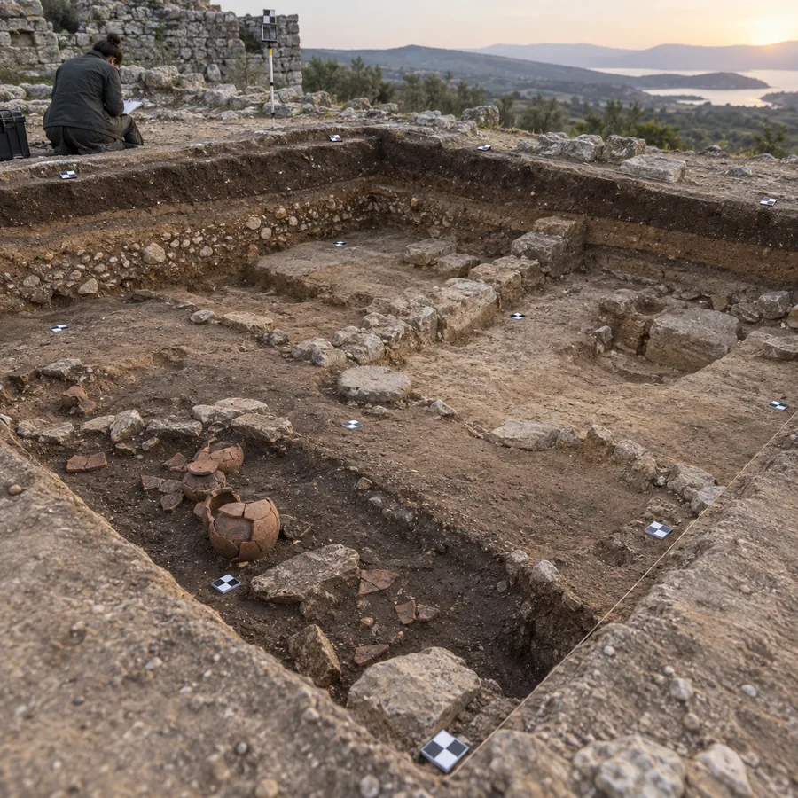 Architectural courtyard 3D reconstruction